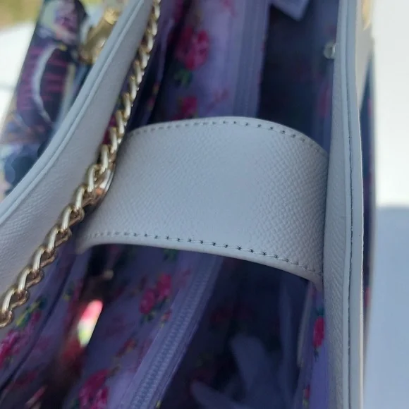 NWT BETSEY JOHNSON BEIGE LARGE TOTE - Picture 6 of 8